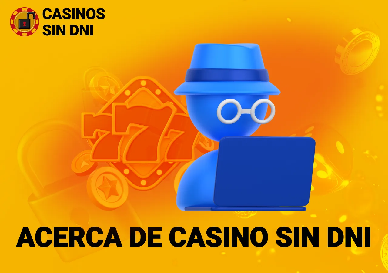 Persona usando un portátil para conocer el funcionamiento de Casinos sin DNI.